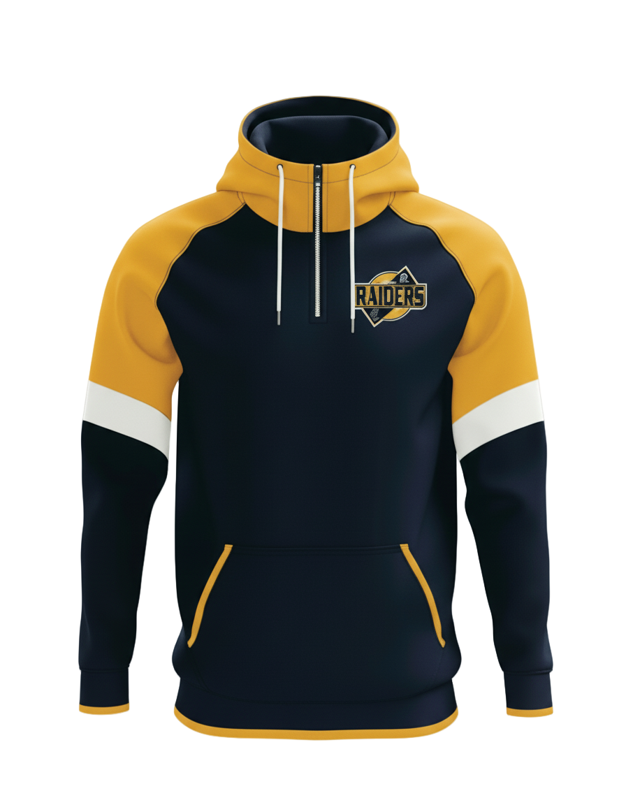 Jr. Raiders Quarter Zip Hoodie